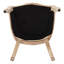 Chaises de salle à manger de style champêtre beige haut de gamme Amando, chaises rembourrées avec dossier en éventail, techniques de tréfilage et de sculpture-89873543
