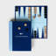 Suck UK Blue Backgammon in a Book Board Game