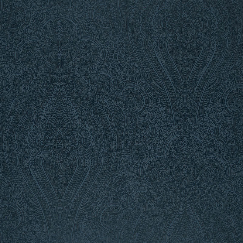 Papier peint motif cachemire Breckenridge, Lapis
