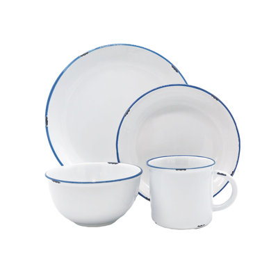 Service de vaisselle 4 pièces Canvas Home
