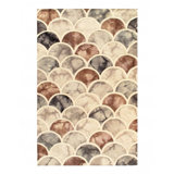 Valor Geometric Area Rug in Brown/Gray