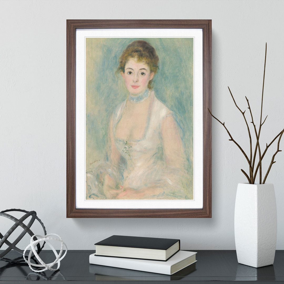 Madame Henriot by Pierre-Auguste Renoir - Picture Frame Painting