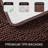 Luxury Bathroom Rug Shaggy Bath Mat, Washable Non Slip Bath Rugs For Bathroom Shower, Soft Plush Chenille Absorbent Carpets Mats-225740018-225740023