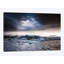 « oragey weather over jokulsarlon, islande » par matteo colombo, reproduction d’impression sur toile tendue-31709465-73366857-73366858