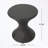 Outdoor round shape end Table with rattan design