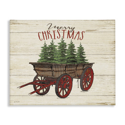 «Merry Christmas Tree Wagon», impression