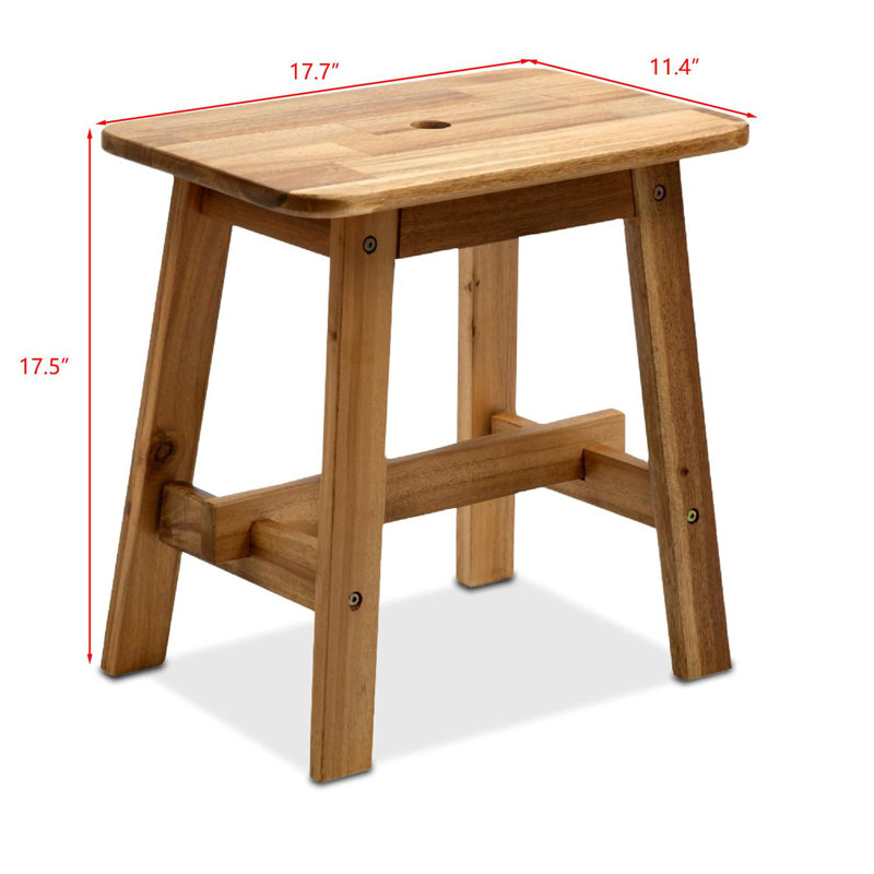 Skillman Solid Wood Counter Stool
