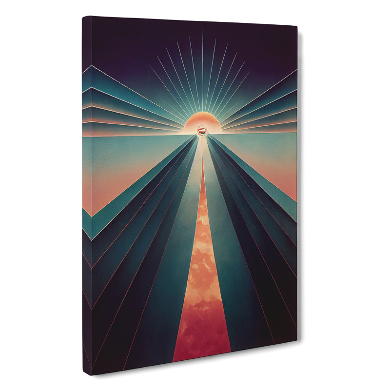 Awesome Abstract Art No.4 - Wrapped Canvas, 50cm H x 35cm W x 3cm D