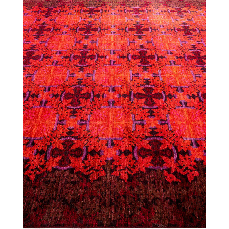 Fine Vibrance One-of-a-Kind 8' 3" X 10' 3" Hand Knotted Area Rug
