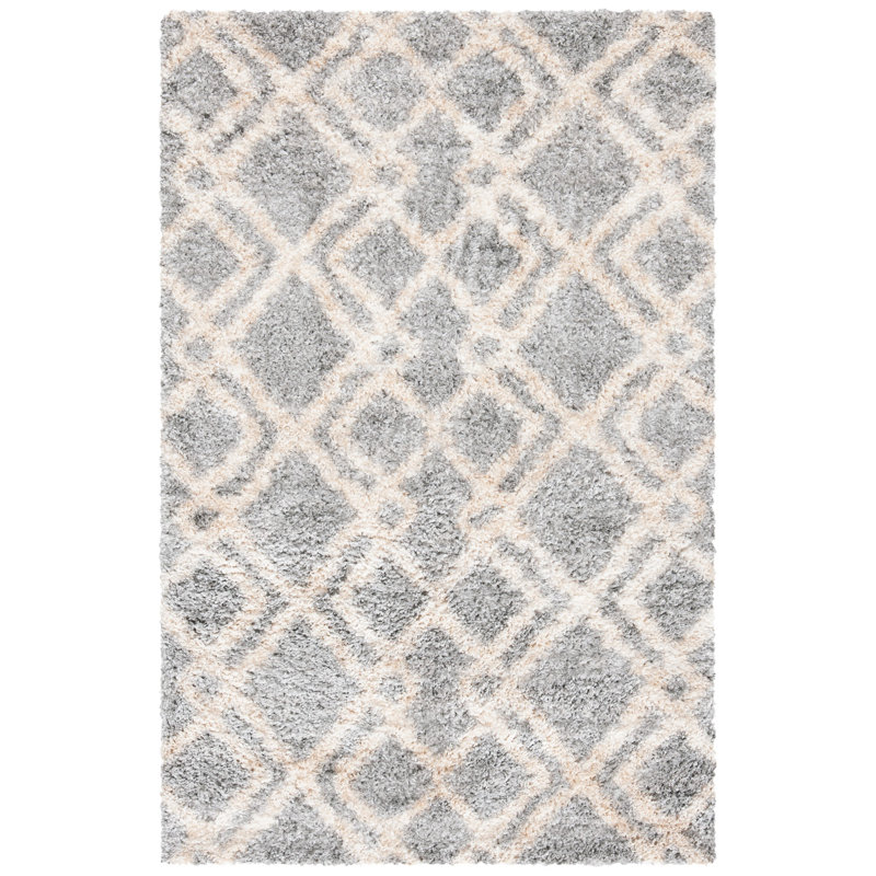 Tapis à poils longs Noyes, Rectangle 2 pi x 4 pi
