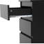 Braunstein 3 Drawer Bedside Table-224733605