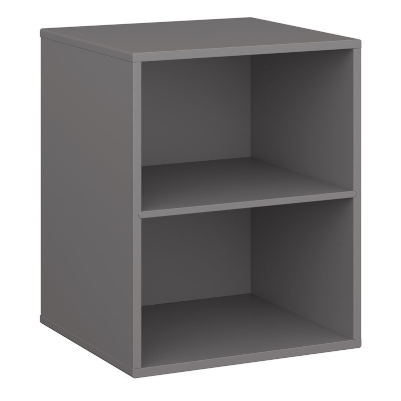 Keep 56cm H x 45cm W Standard Bookcase, Graphite
