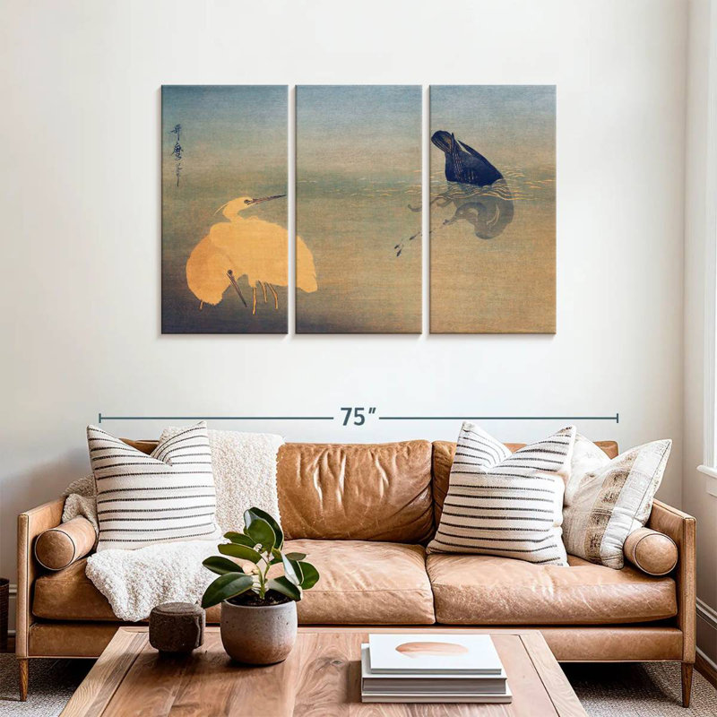 U To Shirasagi, 36" H x 57" W