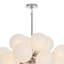 Shine Chandelier (Natural Brass with Smoke Glass)-998495970-998495971