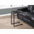 Keiper Accent Table, C-shaped, End, Side, Snack, Living Room, Bedroom, Metal, Laminate-1911376