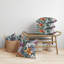 Indoor / Outdoor Floral Square Cushion-145804014-145804001