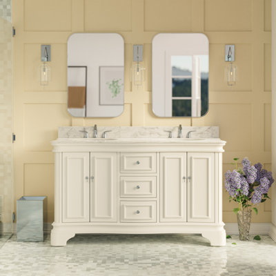 Ensemble de meuble-lavabo double 60 po Twain