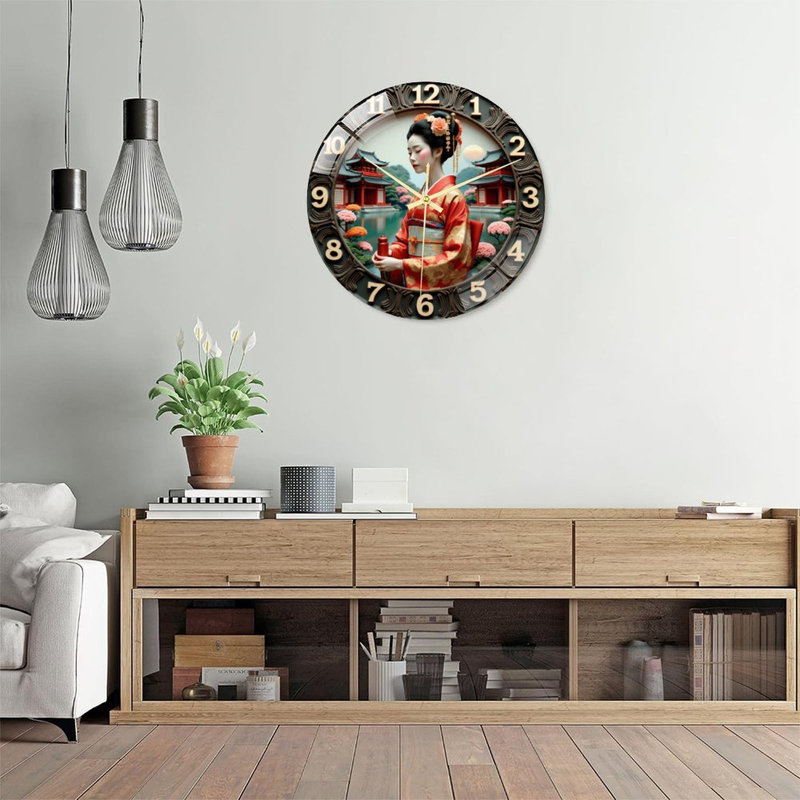 Horloge murale 16 po