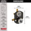 Valve de dérivation de douche Multichoice® Universal