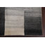 Checkered Gabbeh Wool Area Rug 4x6