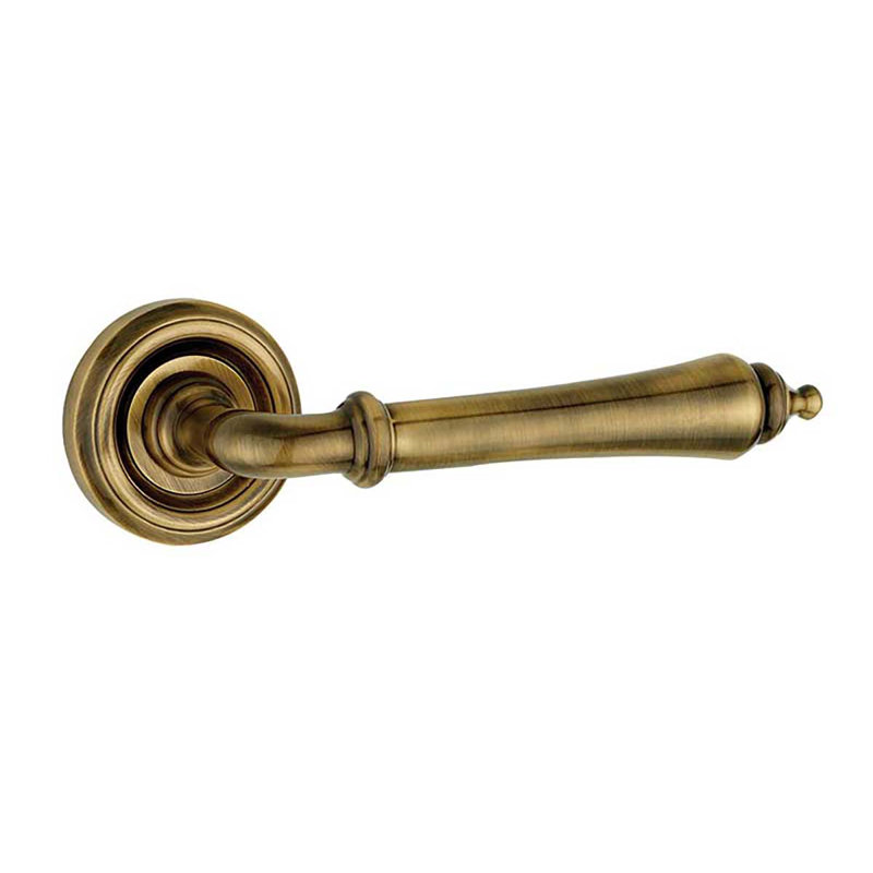 Camille Olympia Door Handle, Antique Bronze