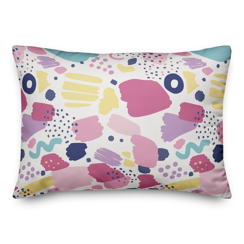 Abstract Throw Pillow