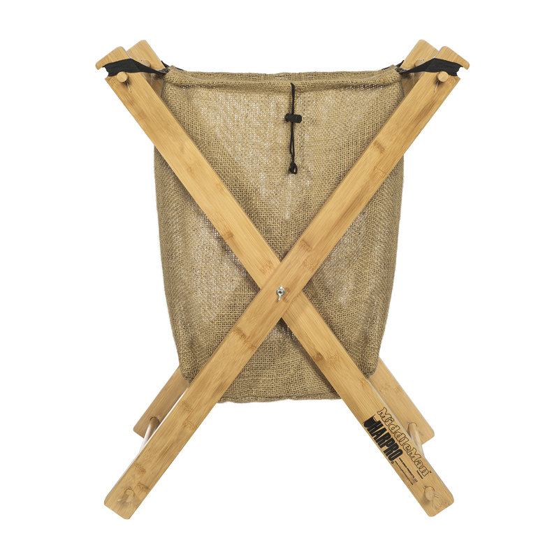 Sac à linge en toile de jute, H 20 po x l 15 po x P 14 po