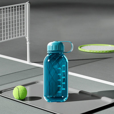 Water Bottle Leakproof Sports Water Bottle With Handle Gym Space Cup For Fitness Yoga Exercise