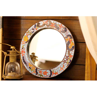 Kenwick Ceramic Round Mirror