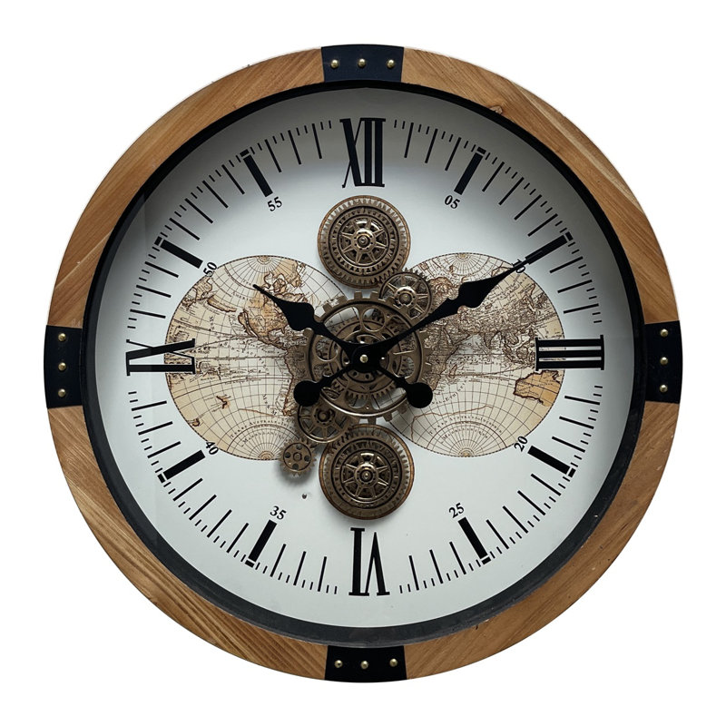 Solid Wood Wall Clock
