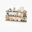 5.08cm H x 91.44cm W Bookcase-6391176