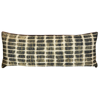 Coussin lombaire Wyatt Abstract Ink Grid