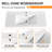 Satvik 82.92 " W Wall Mounted Wall Mounted 2 Double Combined Vanity Unit Bathroom Vanity With Resin Top-1162906638
