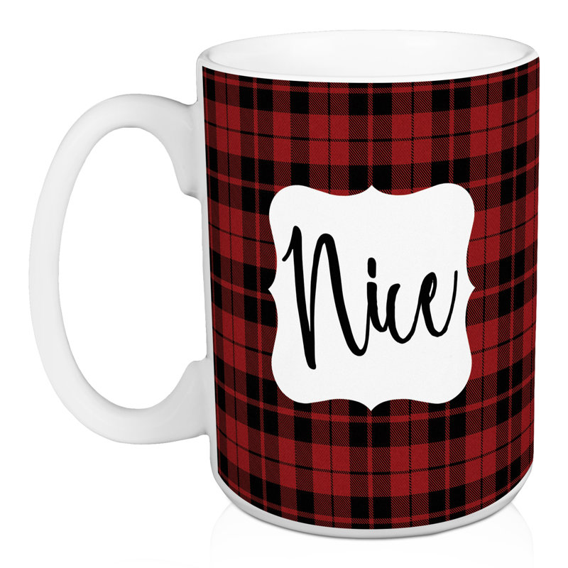 Grande tasse à café Ambrine Naughty and Nice