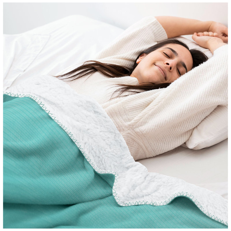 Standard Throw Blanket, W130 x L180cm, Teal