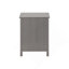 Table d'appoint, table de bout, table d'appoint, 2 niveaux, chambre à coucher, table de chevet, lampe, tiroir de rangement, placage gris antique, transitionnel-1175538250