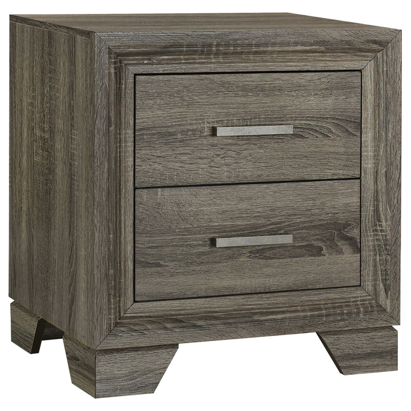 Table de chevet 2 tiroirs Funston