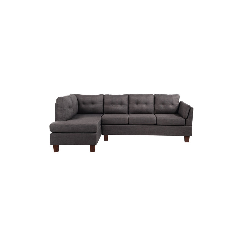 Canapé modulaire en lin Latitude Run® Hollywood Regency
