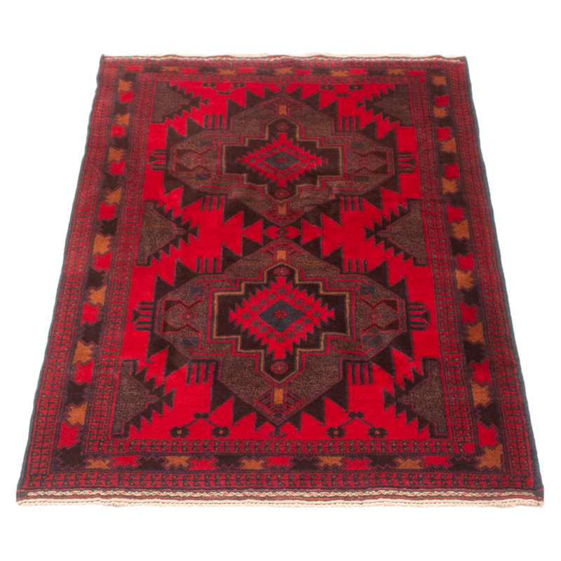 Teimani Red Rug 3'2" x 5'4"