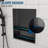 21" X 17" Stainless Steel Shower Niche Double Shelf, Gunmetal Black-1436792763-1436792756