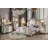 Tufted Beige Upholstered 100% Polyester Bed With Nailhead Trim-53752766