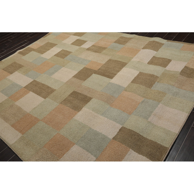 Tapis mousse crocheté en laine Fuse