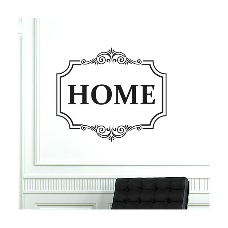 Wall Decal, Medium, Black