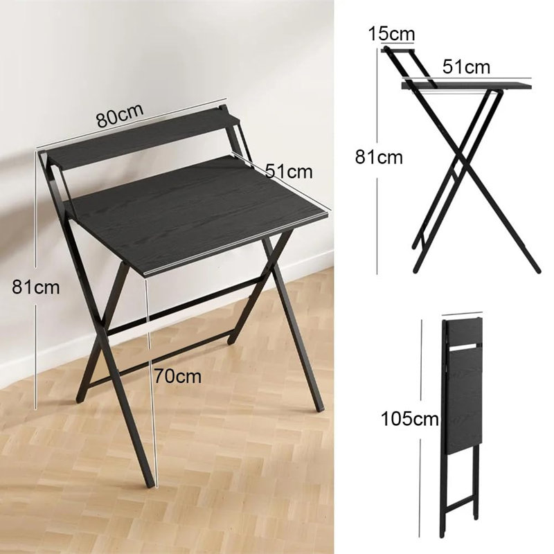 Metal Base Computer Desk