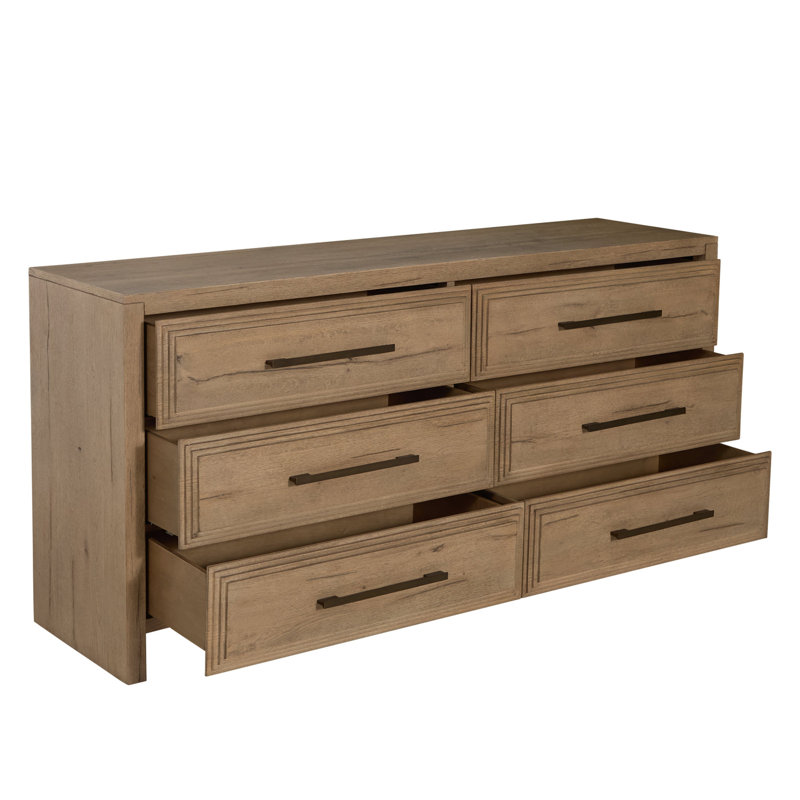 Wren Oak Wood Dresser - Dawn