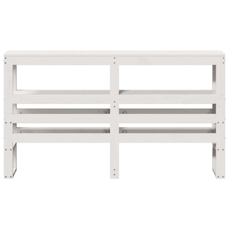 Solid Wood Headboard, 120 x 200 cm, White