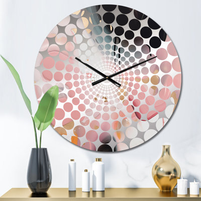 Lucre - Abstract Marble Wall Clock