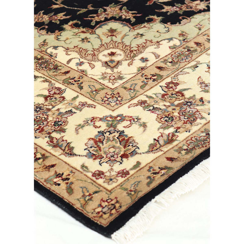 Hand Woven Wool Oriental Area Rug, Rectangle 8' x 10'