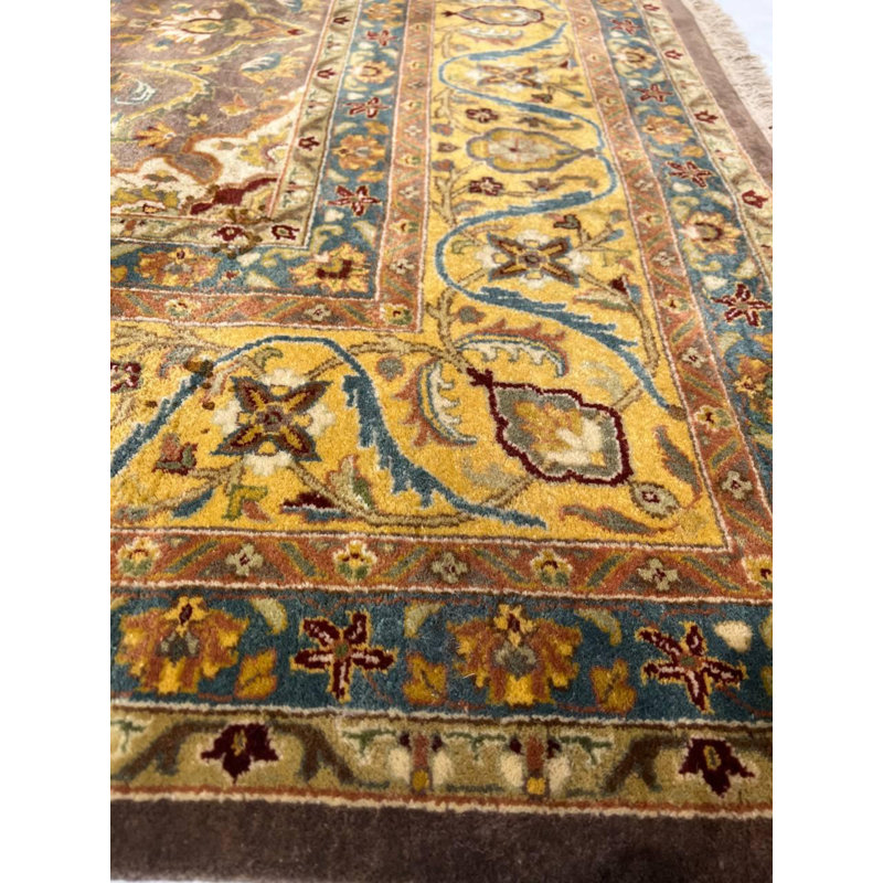 Oriental Area Rug in Brown
