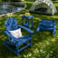 Chaise berçante d'extérieur en PEHD-122610464